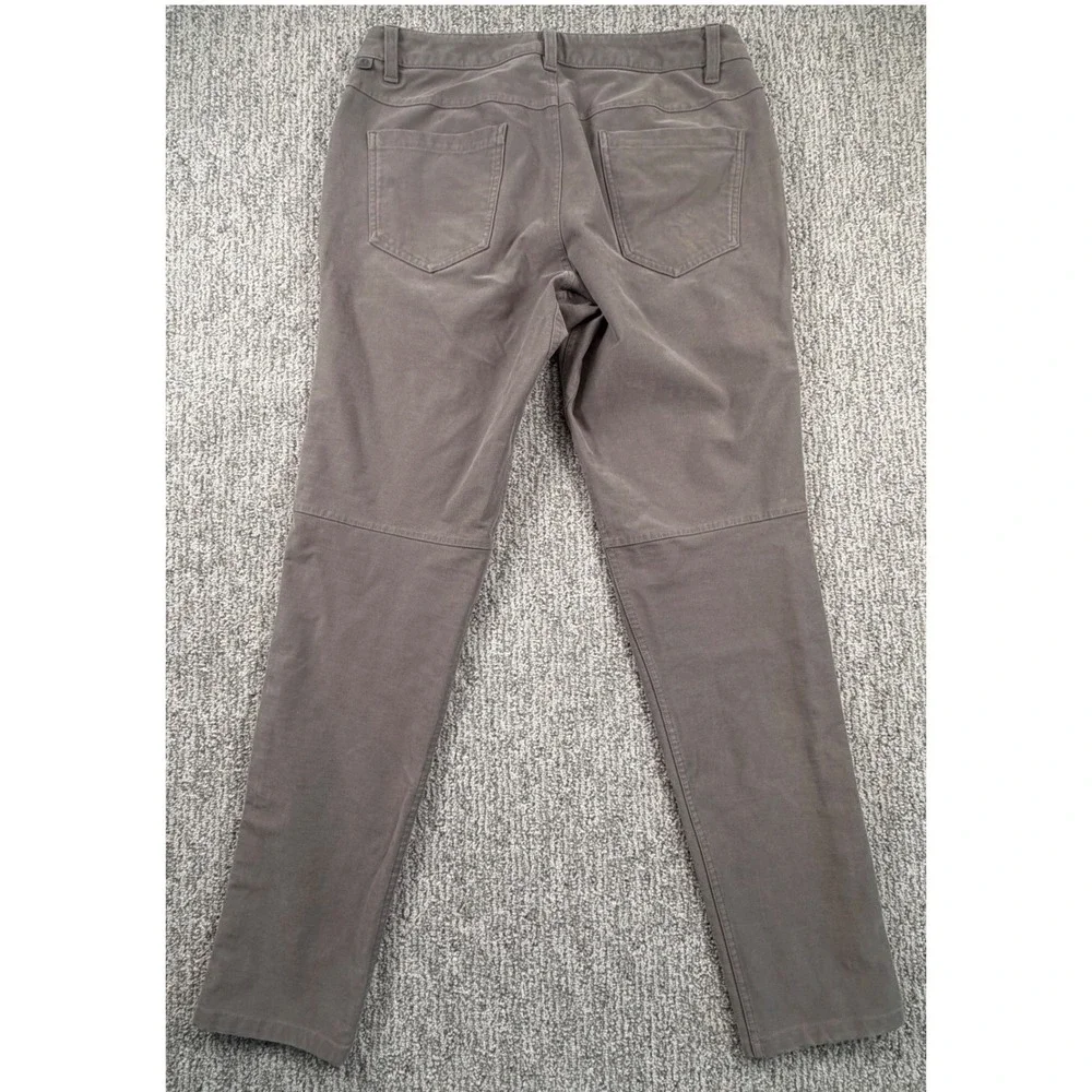Lululemon ABC Pants Mens 31*Grey Brown Slim Canvas Fit‎ 5-Pocket Trousers